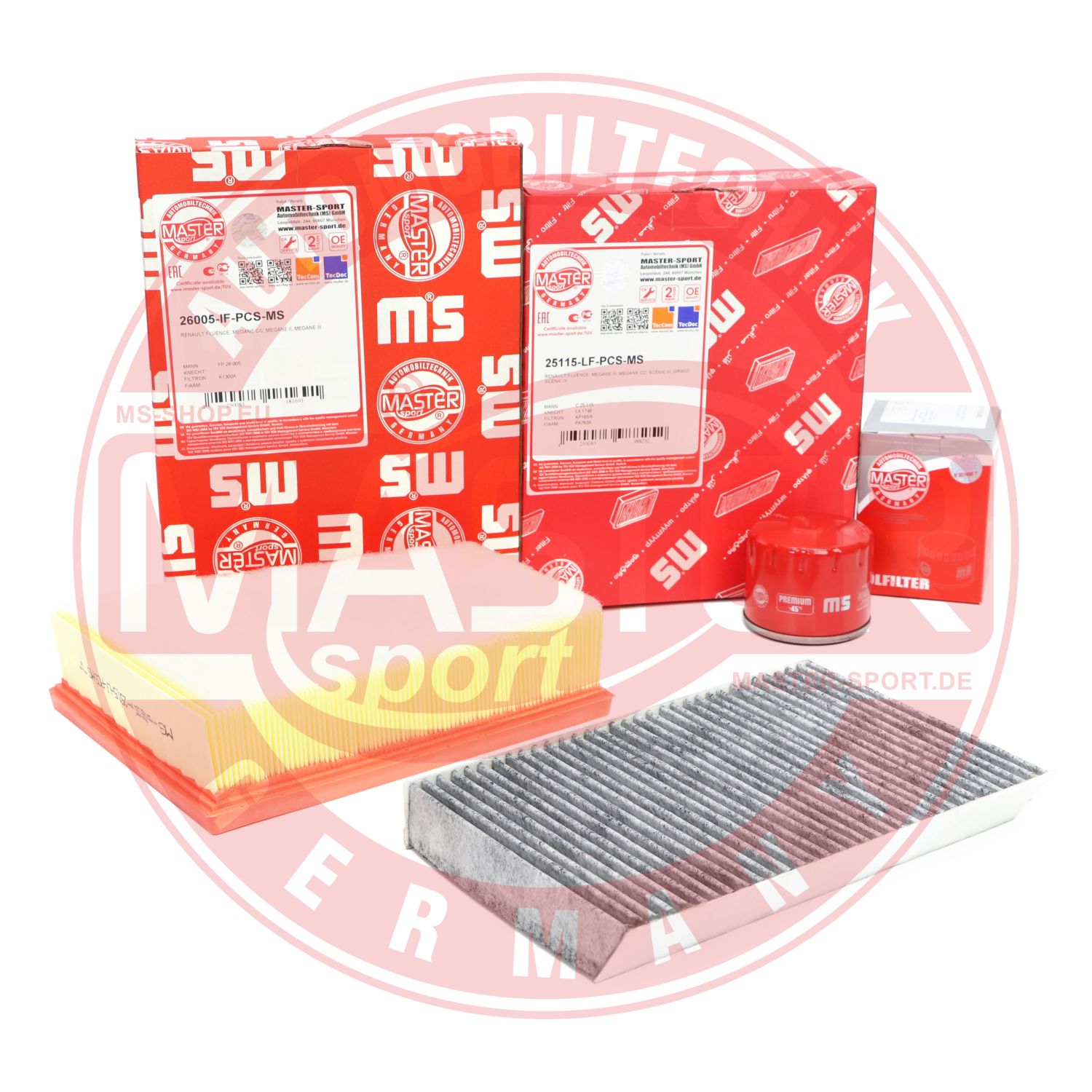 MASTER-SPORT GERMANY 450002443 Filter Set